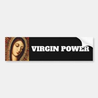 VIRGIN POWER AUTOAUFKLEBER