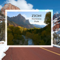 Virgin River, Watchman Peak Zion Nationalpark