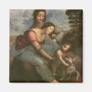 Virgin und Child with St. Anne, c.1510 Magnet