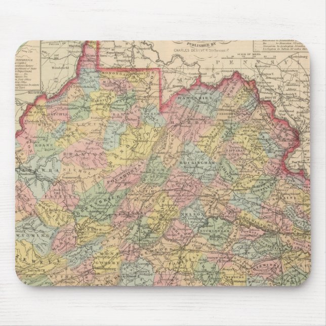 Virginia 8 mousepad (Vorne)