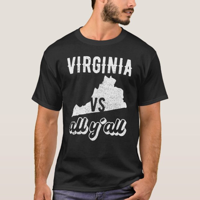 Virginia all y'all T-Shirt (Vorderseite)