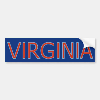 Virginia-Autoaufkleber Autoaufkleber