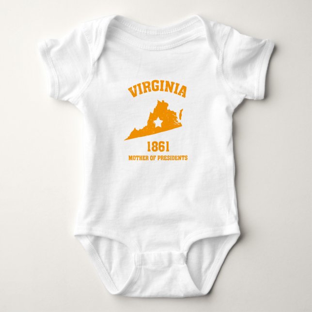 Virginia Baby Strampler (Vorderseite)