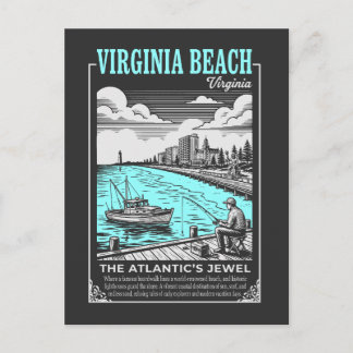 Virginia Beach City Virginia The Atlantic’s Jewel Postkarte