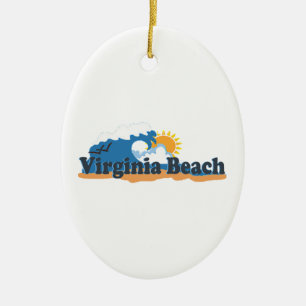 Virginia Beach. Keramik Ornament