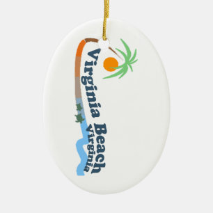 Virginia Beach. Keramikornament