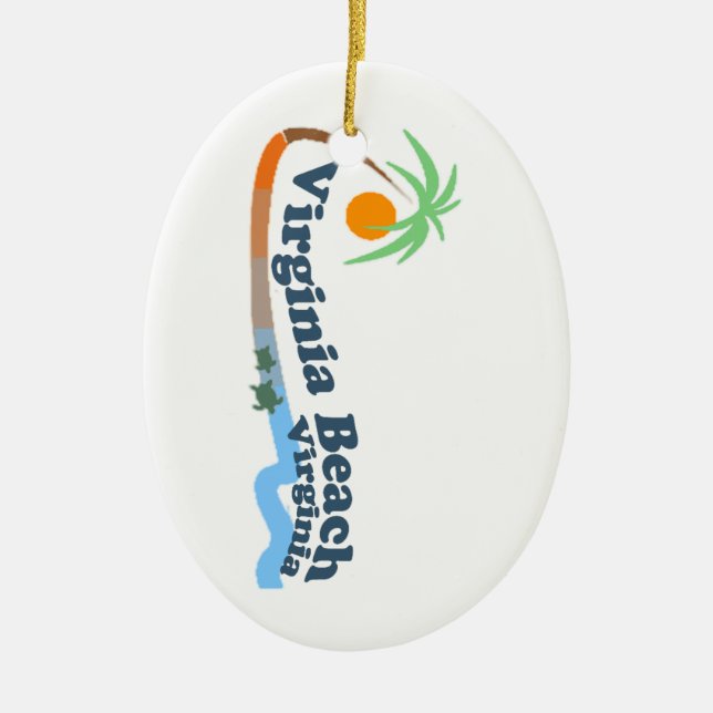 Virginia Beach. Keramikornament (Vorne)