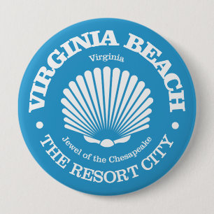 Virginia Beach (Muschel) Button