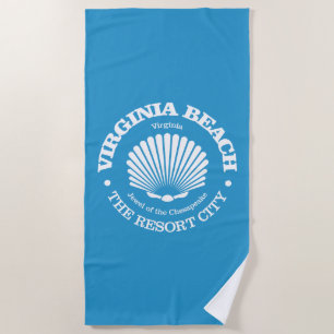 Virginia Beach (Muschel) Strandtuch