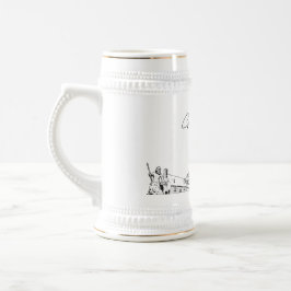 Virginia Beach Personalisiertes Geschenk Bierstein Bierglas