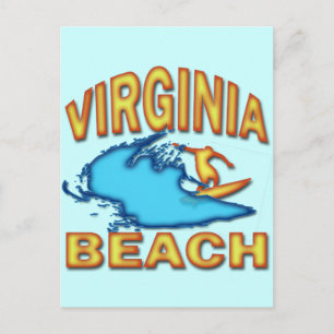 VIRGINIA BEACH POSTKARTE