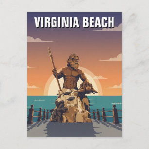 Virginia Beach Reise Postkarte