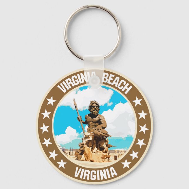 Virginia Beach Schlüsselanhänger (Vorderseite)