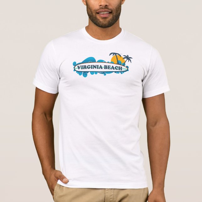 Virginia Beach. T-Shirt (Vorderseite)