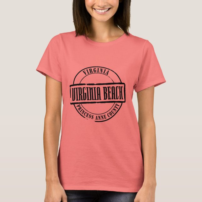 Virginia Beach Titel T-Shirt (Vorderseite)