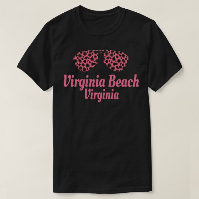 Virginia Beach Urlaub Strand Souvenir Pullover (Design vorne)