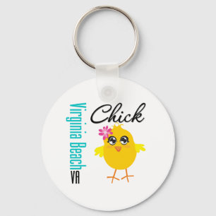 Virginia Beach VA Chick Schlüsselanhänger