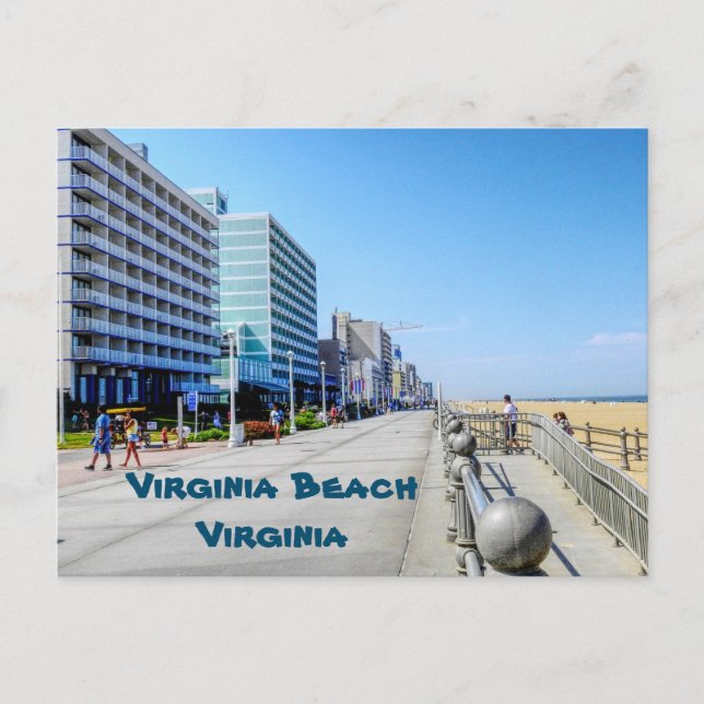 Virginia Beach, Virginia Postkarte (Vorderseite)