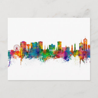 Virginia Beach Virginia Skyline Postkarte