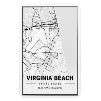 Virginia Beach Virginia USA Reiseplan Magnet
