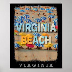 Virginia Beach Virginia Va Küste Bliss Sd490 Poster