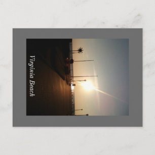Virginia- Beachsonnenaufgang Postkarte