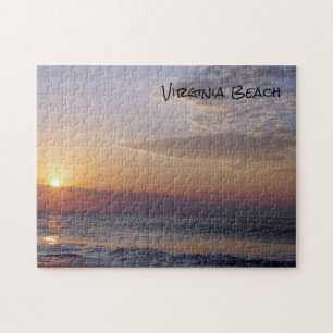 Virginia- Beachsonnenaufgang Puzzle