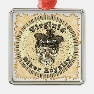 Virginia Biker Ornament Aus Metall