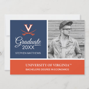 Virginia Cavaliers Abschluss Einladung
