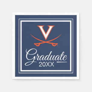 Virginia Cavaliers Abschlussfeier Serviette