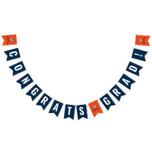 Virginia Cavaliers Absolvent Wimpelkette