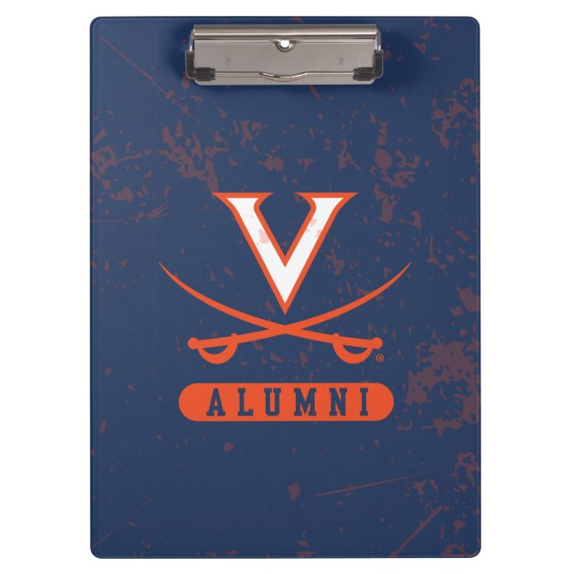 Virginia Cavaliers Alumni erschüttert Klemmbrett (Vorderseite)
