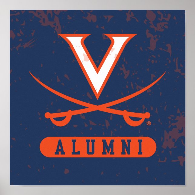 Virginia Cavaliers Alumni erschüttert Poster (Vorne)