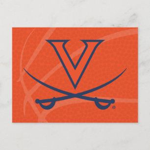 Virginia Cavaliers Basketball Einladungspostkarte