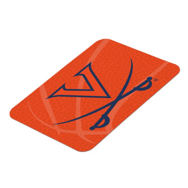 Virginia Cavaliers Basketball Magnet (Linke Seite)
