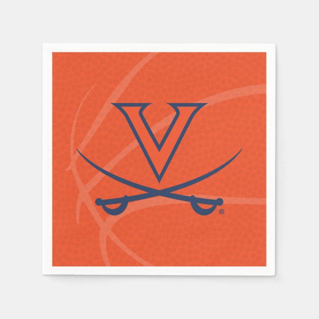Virginia Cavaliers Basketball Serviette (Vorderseite)