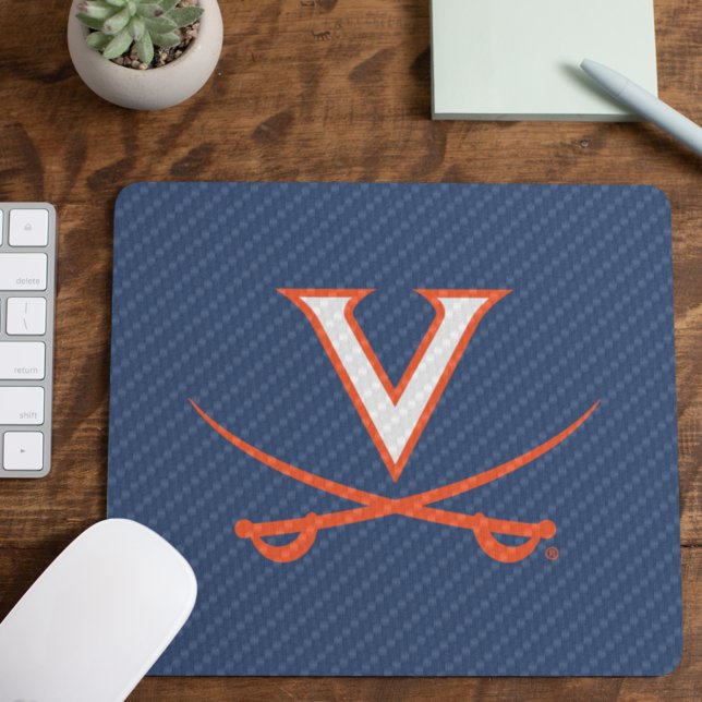 Virginia Cavaliers Carbon Fibre Mousepad (Von Creator hochgeladen)