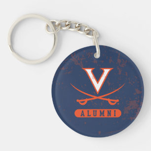 Virginia Cavaliers Ehemalige in Sorge Schlüsselanhänger