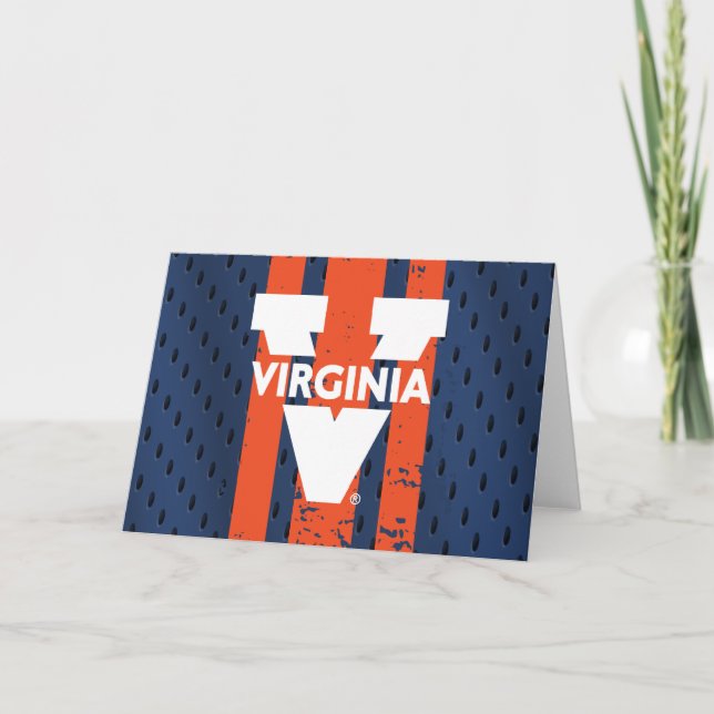 Virginia Cavaliers Jersey Karte (Vorderseite)