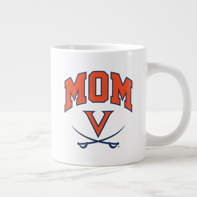 Virginia Cavaliers Mutter Jumbo-Tasse (Rechts)