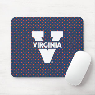 Virginia Cavaliers Polka Dots Mousepad