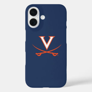 Virginia Cavaliers / Schwerter   Orange iPhone 16 Hülle