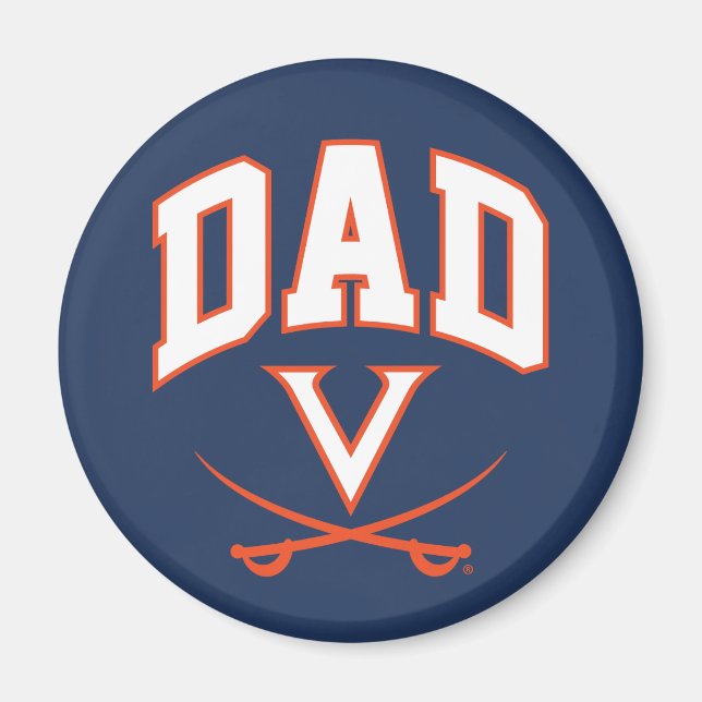 Virginia Cavaliers Vater Magnet (Vorne)