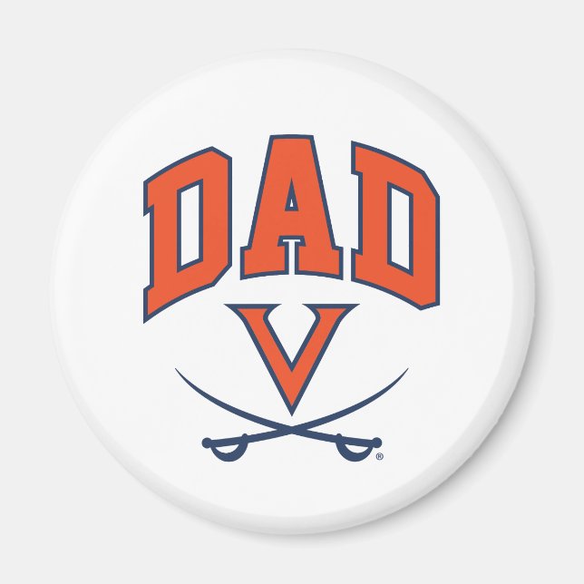 Virginia Cavaliers Vater Magnet (Vorne)