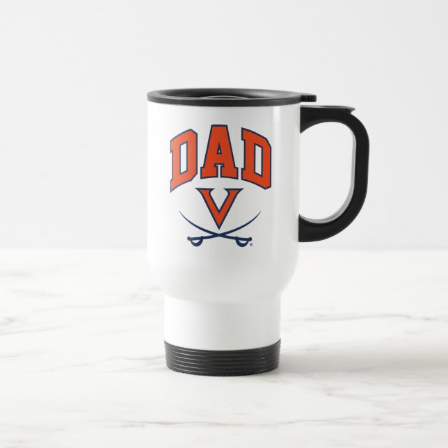 Virginia Cavaliers Vater Reisebecher (Rechts)