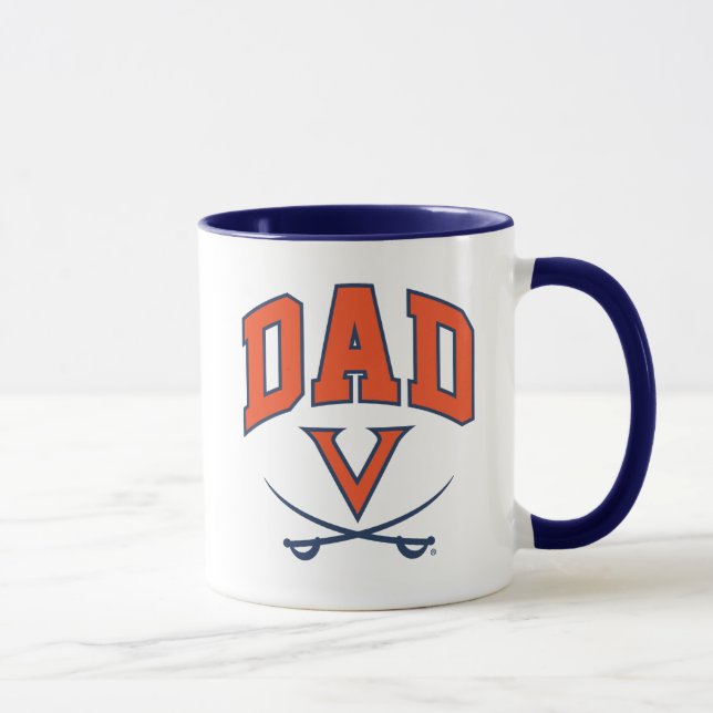 Virginia Cavaliers Vater Tasse (Rechts)