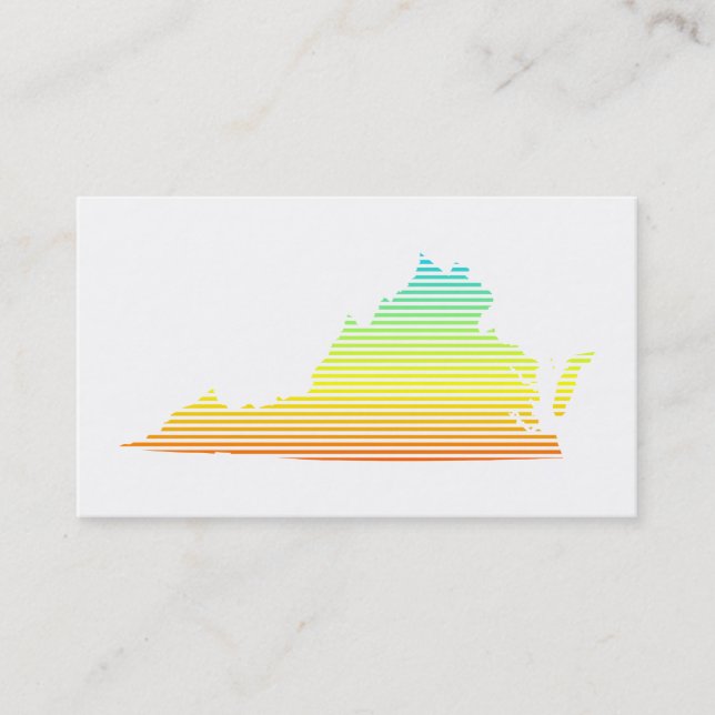Virginia chill fade visitenkarte (Vorderseite)