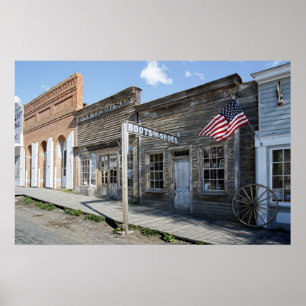 Virginia City Ghost Town - Montana Poster
