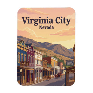 Virginia City USA Magnet