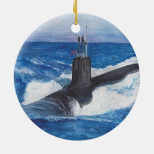 Virginia Class Warriors U-Boot Keramik Ornament